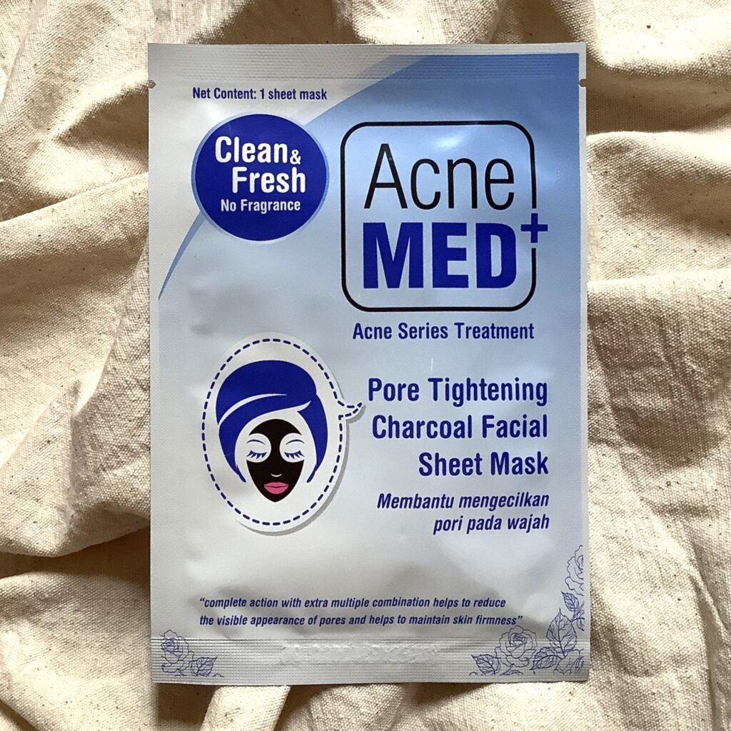 Acnemed Facial Sheet Mask Charcoal
