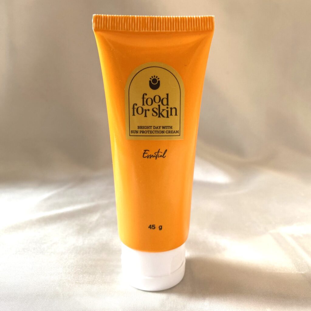 Food for Skin Bright Day with Sun Protection Cream Review 2