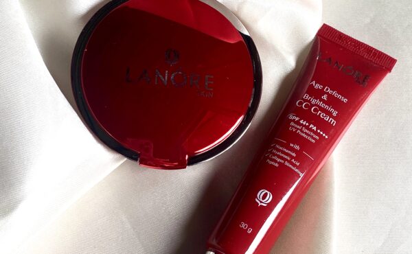 Lanore Skin Age Defense & Brightening CC Cream SPF 44+ PA++++ & Lanore Skin Age Defense & Brightening Powder Foundation SPF 12 PA +